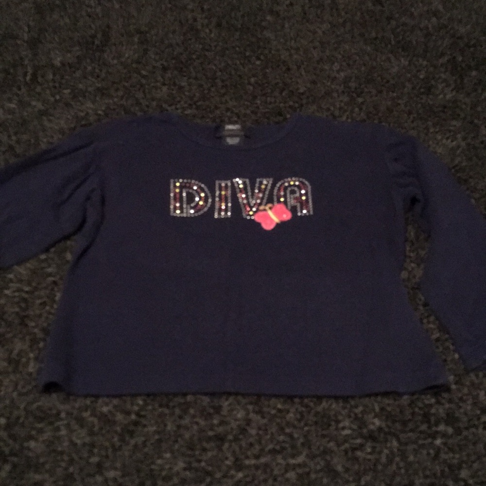 Girls Diva LS top